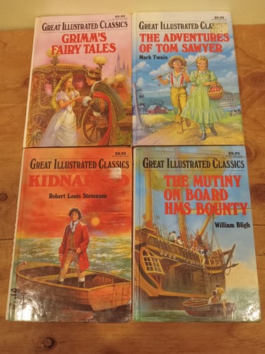 Great illustrated classics - illustrated, lot