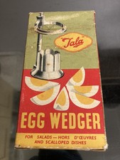 Vintage Egg Slicer – TALA Style Aluminium Food Wedger – Mid Century Kitchen Tool