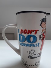 Betty Boop Ceramic Travel Mug