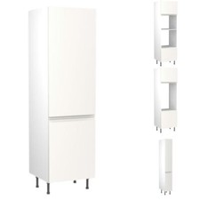 J-Pull Gloss White Tall Kitchen Units – Handleless Doors & Soft Close Hinges