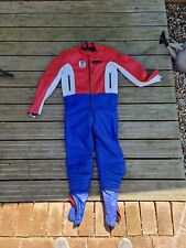 Vintage KETT One Piece Motorcycle Leathers 112cm 44"