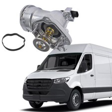 Engine Cooling Thermostat Housing For Mercedes-Benz E320 W211 V6 3.0L 2007-2009