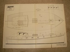 Marine Modelling International plans of Shearwater a motor sailer yacht model 30