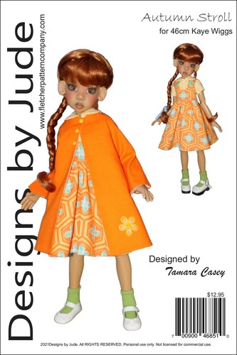 Autumn stroll doll clothes - autumn,