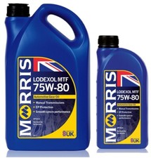 Morris Lubricants Lodexol 75W-80 Mineral Gear Oil, EP, GL4