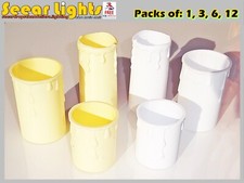 Chandelier Plastic Candle Drips For Light Pendants Bulb Cover Sleeve Spare Parts