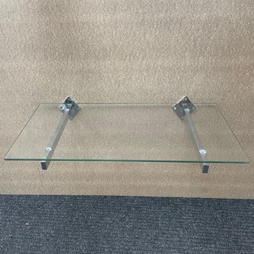 Wall mount glass shelf - shelf, 600mm