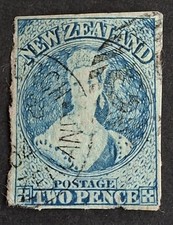 New zealand 1862 used - new, 1862-