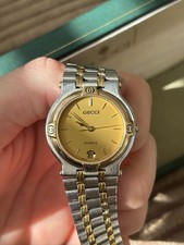 Vintage Gucci 9000M Two-Tone