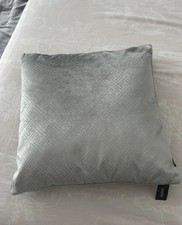 Silver geo cushion 55cm x 55cm
