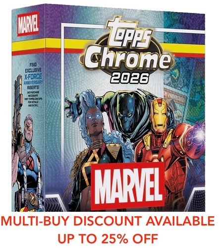 Topps marvel chrome - marvel, 2026