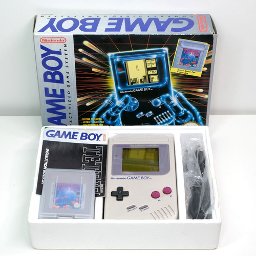 Nintendo game boy console - game,