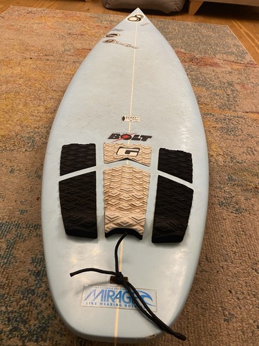 Blue surfboard - blue,
