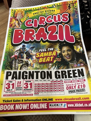 Circus brazil large - brazil, poster
