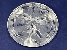 EXTREMELY RARE Verlys Art Deco Opalescent Glass China Fish Trivet