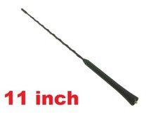 11" Antenna Mast Black Power