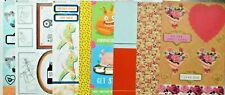 12 x A4 KANBAN Assorted Background/Toppers Card in Assorted designs NEW 