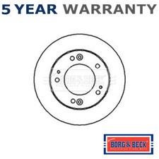 Borg & Beck Front  1x Brake Disc Fits Kia Sportage 1994-2003 2.0 TD 0KX4333251