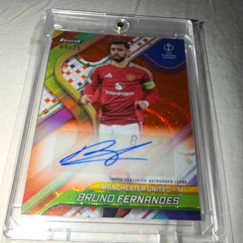 Topps finest bruno fernandes - bruno,