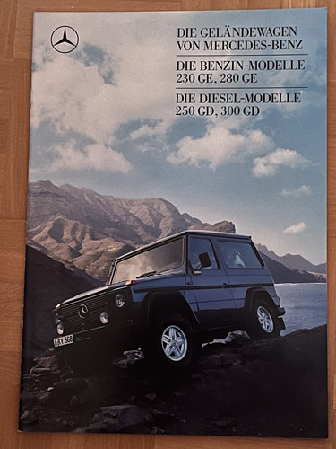 Brochure mercedes 230 - brochure,