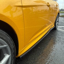 FORD FOCUS  ST Mk3 HATCHBACK / FACELİFT 2010-2018 SIDE SKIRTS GLOSS BLACK