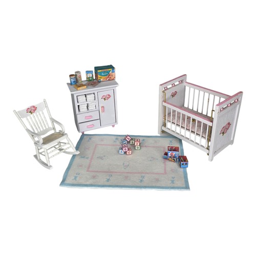 Dollhouse miniature nursery - dollhouse,