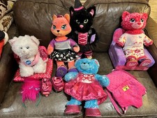 Build A Bear Cat and Bear