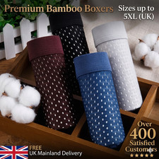 4 PACK Bamboo Men's Underwear