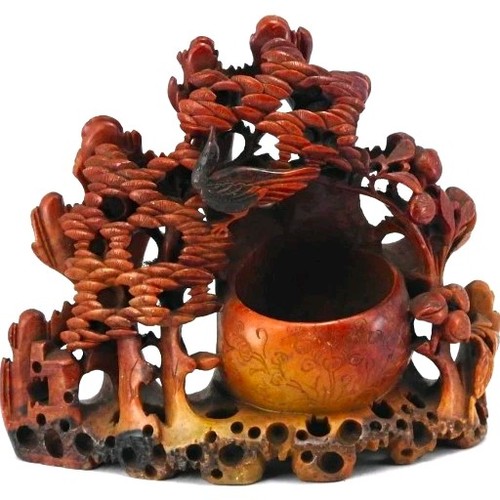 Antique chinese soapstone - chinese,