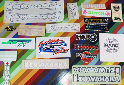 Vtg 1980s asstd - asstd., sticker
