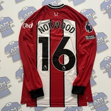Match Worn Oliver Norwood 2023/2024 Sheffield United FC Home Shirt