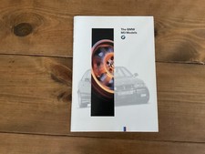 BMW M3 E36 Coupe & Convertible Sales Brochure 1995