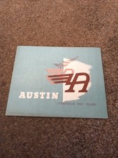 Austin Through The Years brochure May 1962 705/D original classic car item