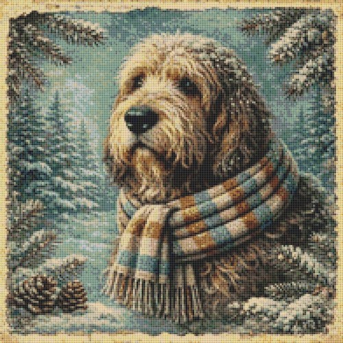 Otterhound puppy dog comfort - puppy,
