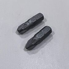 Pozi Cross Head Bit for 1/4" Screw Driver: Set of 1x PZ2 & 1x PZ3