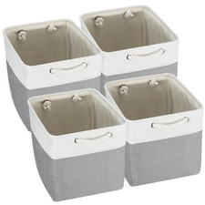 4x Foldable Storage Box Shelf