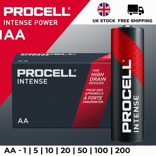 Duracell now procell intense - duracell,