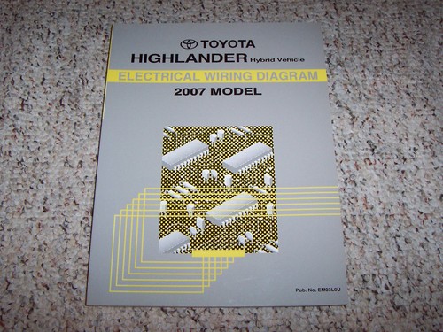 2007 toyota highlander hybrid - 2007,