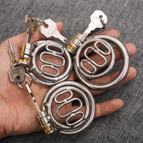 Stainless steel male - male, chastity