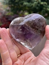 Super Seven Melody Stone Large Crystal Heart AAA+ 141g AB