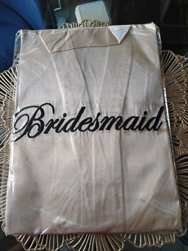 Bride silk kimono robe - robe,
