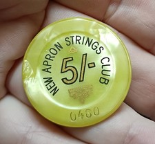 Vintage Casino 5/-  Chips