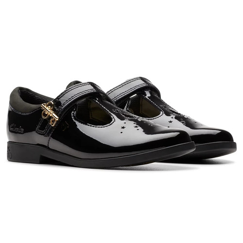 Clarks girls lock - lock, shine