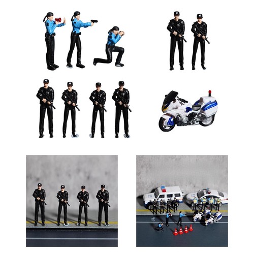 Scale female polices - 1/64,