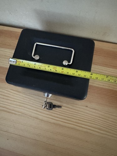 Metal cash box - metal, money