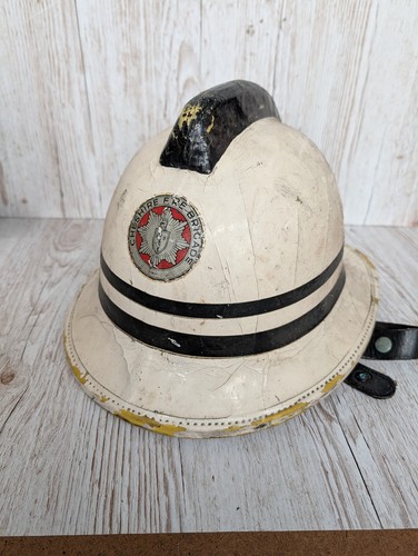 White officers fire helmet - white,
