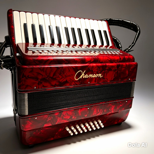 Chanson red pearl - red,
