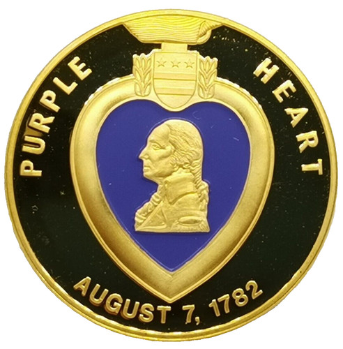 Proof purple heart american - purple,