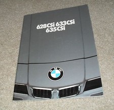 BMW 6 Series Brochure 1979 - 628 CSI - 633 CSI - 635 CSI - 02/79