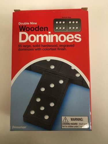 Pressman double nine wooden - pressman,